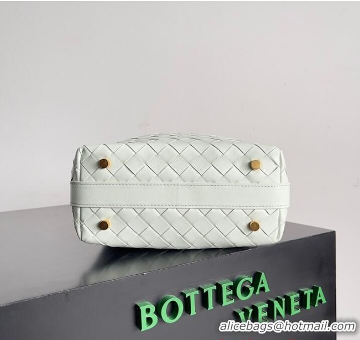 Inexpensive Bottega Veneta Mini Wallace 754443 sky blue