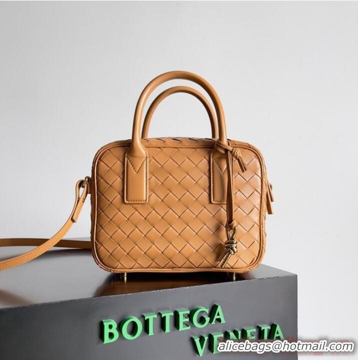 New Design Bottega Veneta Small Getaway 776736 Brown