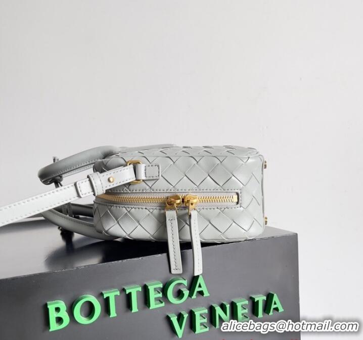 Famous Brand Bottega Veneta Small Getaway 776736 Agate Grey