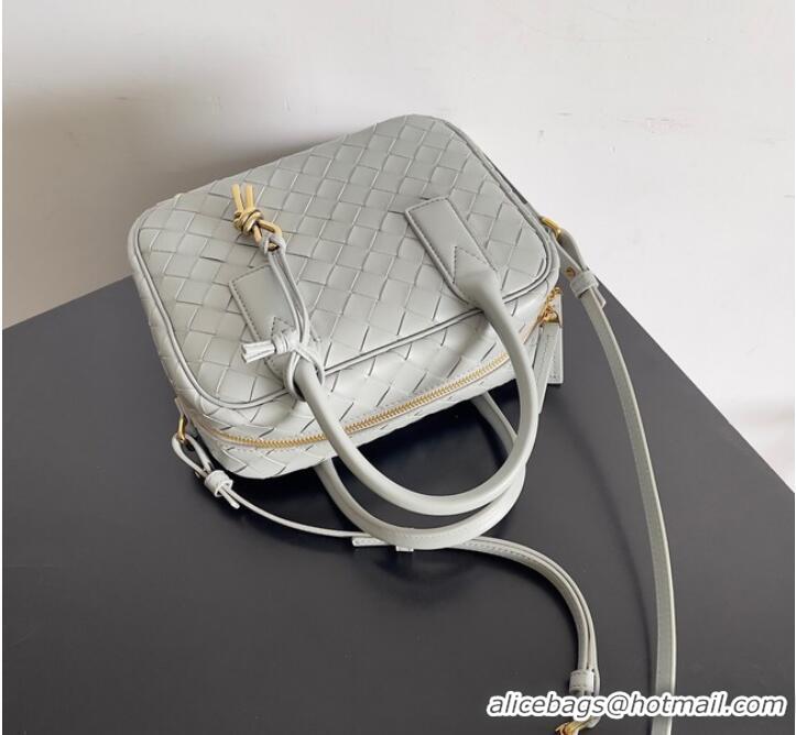 Famous Brand Bottega Veneta Small Getaway 776736 Agate Grey