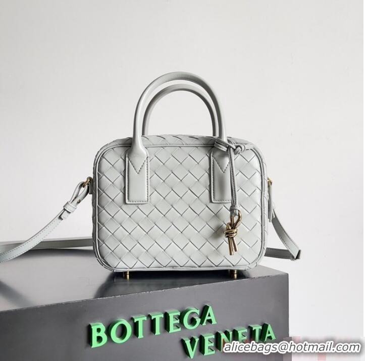 Famous Brand Bottega Veneta Small Getaway 776736 Agate Grey