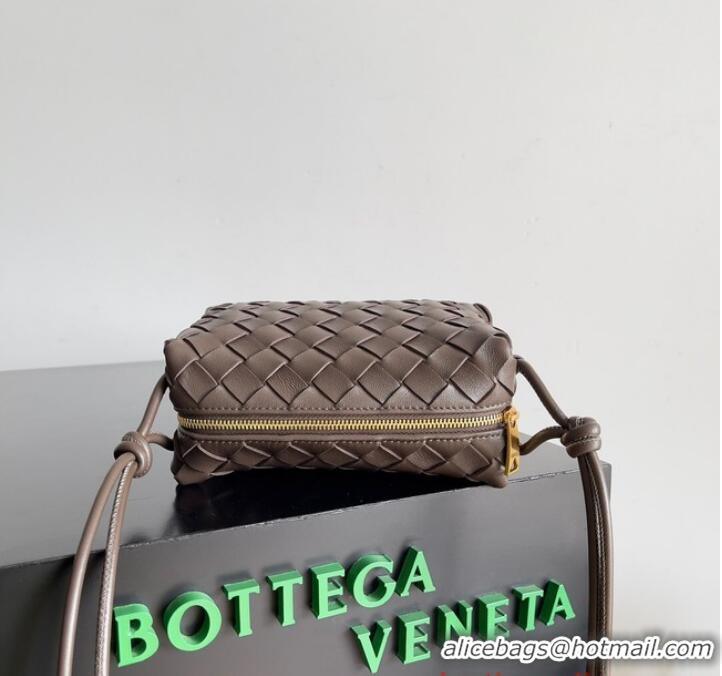 Pretty Style Bottega Veneta Mini Loop Camera Bag 723547 Fondant