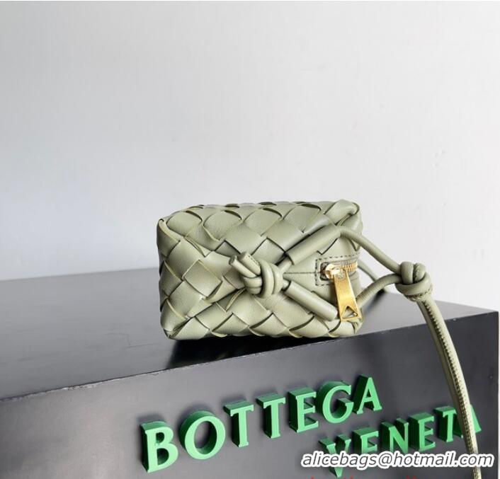 Best Price Bottega Veneta Mini Loop Camera Bag 723547 Green