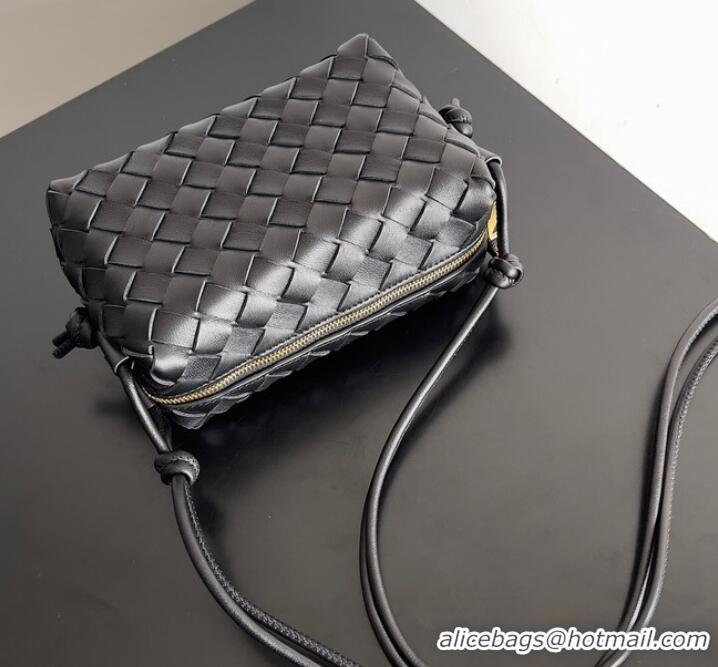 Good Looking Bottega Veneta Mini Loop Camera Bag 723547 Black