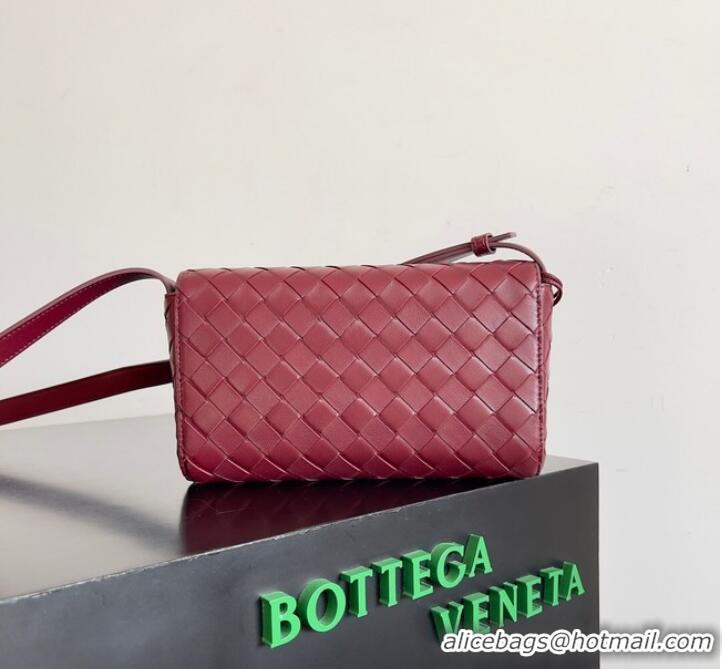 Most Popular Bottega Veneta Mini Andiamo Cross-Body Bag 755545 Barolo