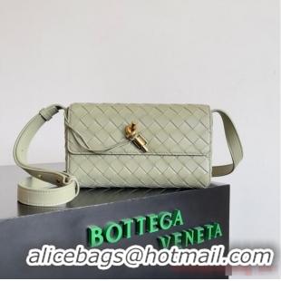 Best Price Bottega Veneta Mini Andiamo Cross-Body Bag 755545 light green