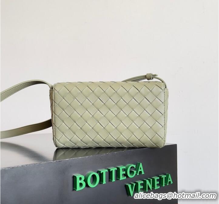 Best Price Bottega Veneta Mini Andiamo Cross-Body Bag 755545 light green