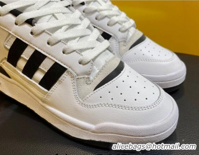 Top Grade Adidas Originals Forum Low Top Sneakers White 419001