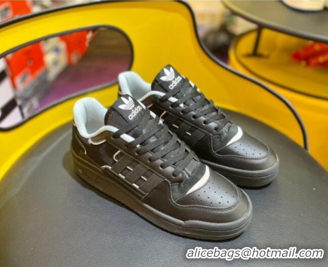 Good Looking Adidas Originals Forum Low Top Sneakers Black 419002