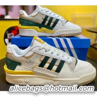 Low Price Adidas Originals Forum Low Top Sneakers White/Yellow 419003