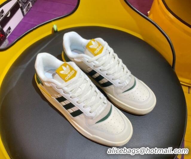 Low Price Adidas Originals Forum Low Top Sneakers White/Yellow 419003