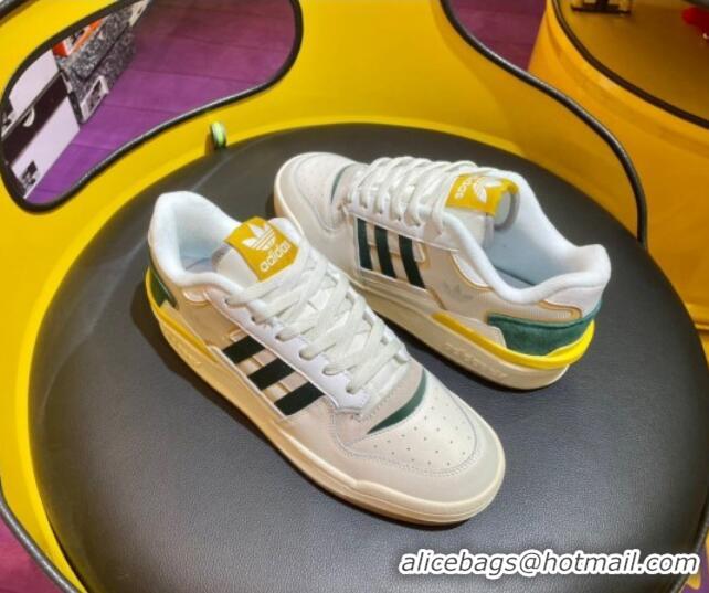 Low Price Adidas Originals Forum Low Top Sneakers White/Yellow 419003