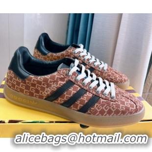 Hot Style adidas x Gucci Gazelle G Suede Low-top Sneakers Brown 024004