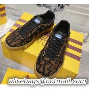 Good Quality adidas x Gucci Gazelle GG Canvas Low-top Sneakers in Monogram Canvas Brown/Black 106122