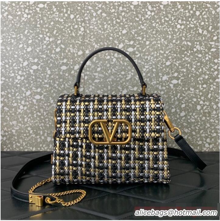 Best Luxury VALENTINO small Shoulder bag 0069 black&white