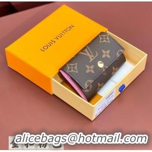 Super Quality Louis Vuitton Monogram Canvas 6 Key Holder LV M60701-2