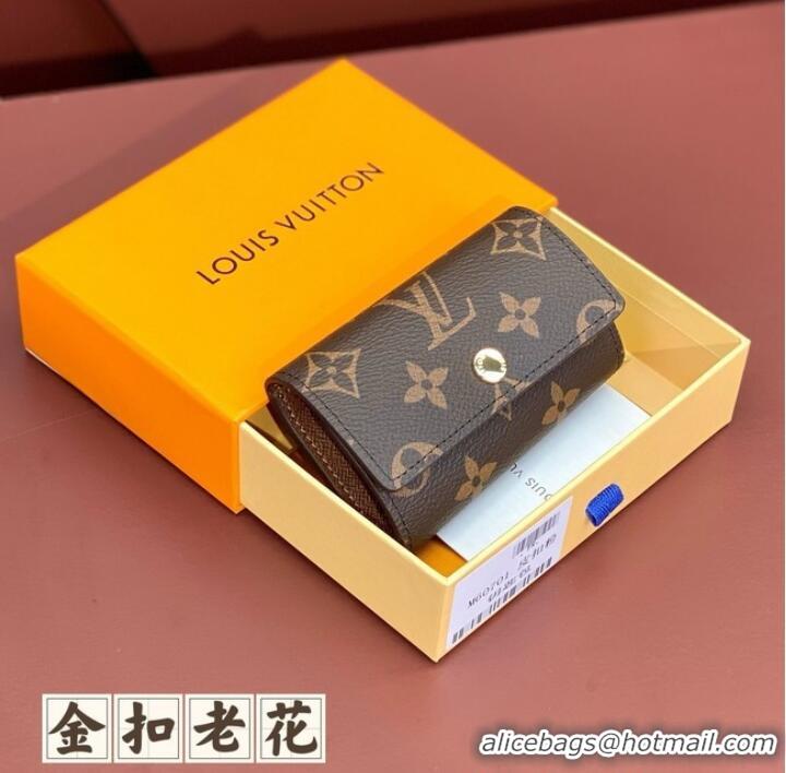 Big Discount Louis Vuitton Monogram Canvas 6 Key Holder LV M60701-5