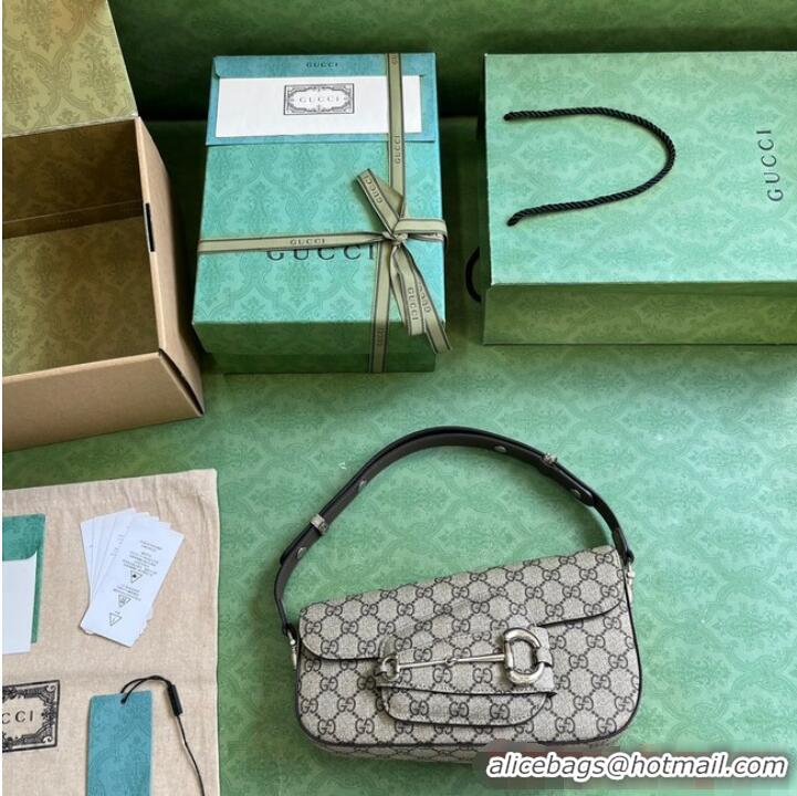 Famous Brand GUCCI HORSEBIT 1955 SMALL SHOULDER BAG 764155 Beige