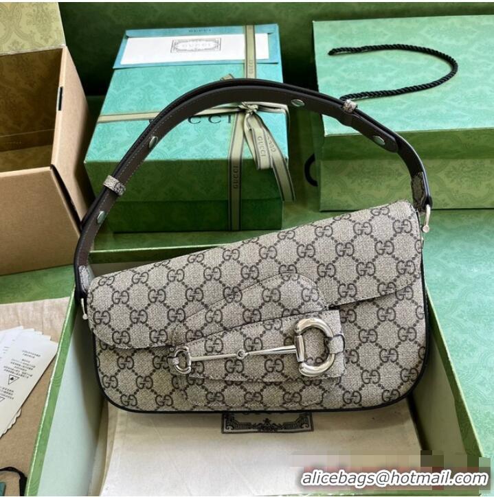 Famous Brand GUCCI HORSEBIT 1955 SMALL SHOULDER BAG 764155 Beige