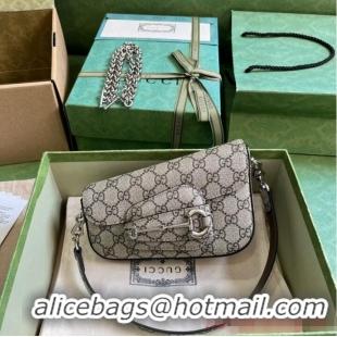 Top Quality GUCCI HORSEBIT 1955 MINI SHOULDER BAG 774209 Beige