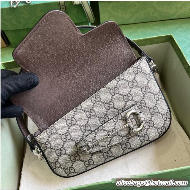 Top Quality GUCCI HORSEBIT 1955 MINI SHOULDER BAG 774209 Beige