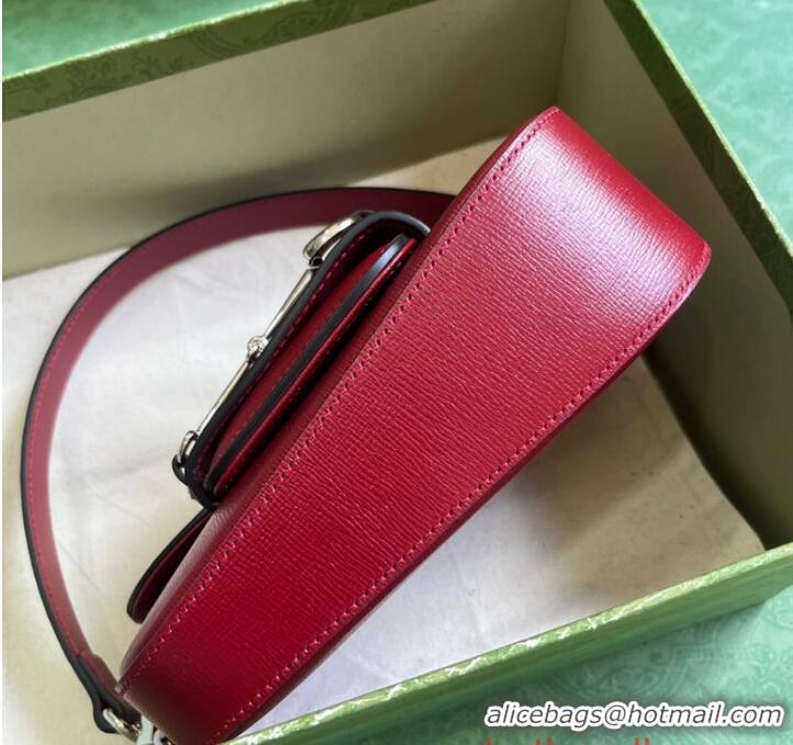 Best Price GUCCI HORSEBIT 1955 MINI SHOULDER BAG 774209 Red