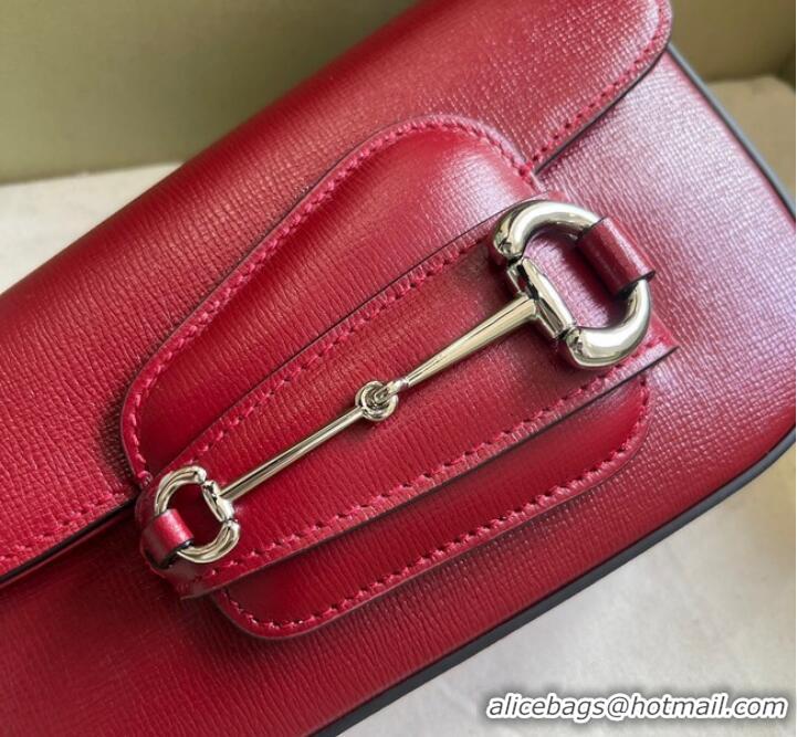 Best Price GUCCI HORSEBIT 1955 MINI SHOULDER BAG 774209 Red