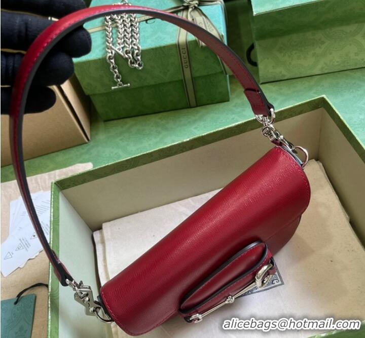 Best Price GUCCI HORSEBIT 1955 MINI SHOULDER BAG 774209 Red