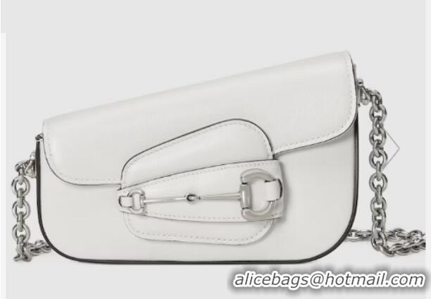 Well Crafted GUCCI HORSEBIT 1955 MINI SHOULDER BAG 774209 White