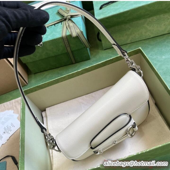 Well Crafted GUCCI HORSEBIT 1955 MINI SHOULDER BAG 774209 White