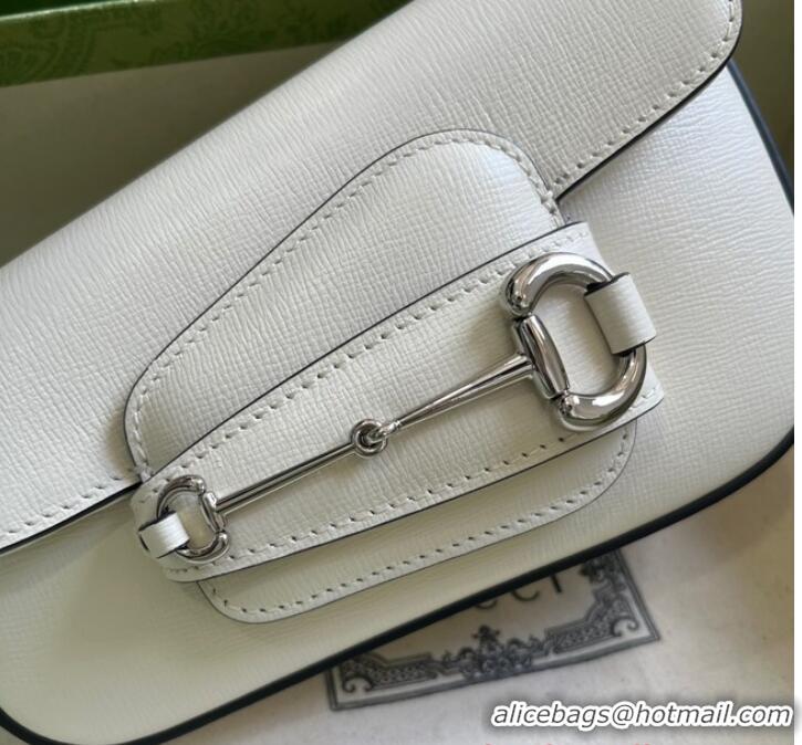 Well Crafted GUCCI HORSEBIT 1955 MINI SHOULDER BAG 774209 White