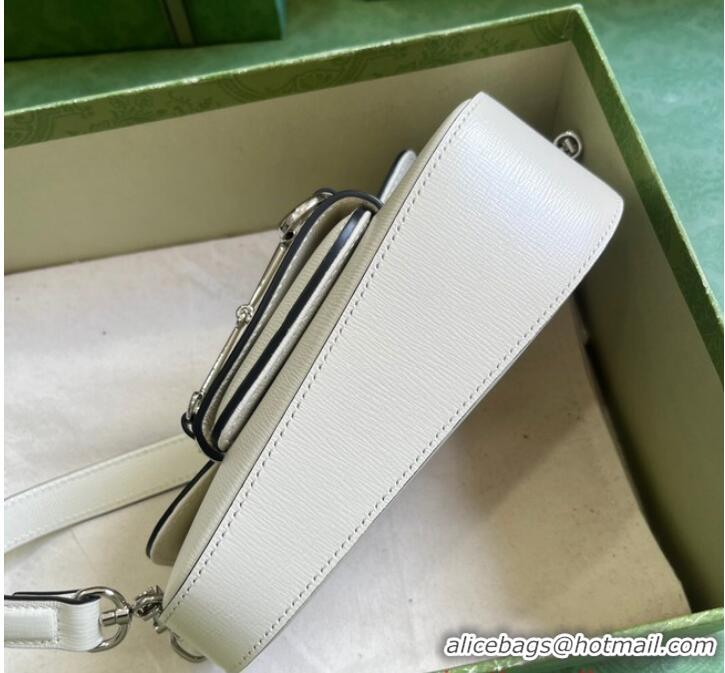 Well Crafted GUCCI HORSEBIT 1955 MINI SHOULDER BAG 774209 White