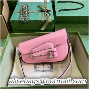 Famous Brand GUCCI HORSEBIT 1955 MINI SHOULDER BAG 774209 Pink