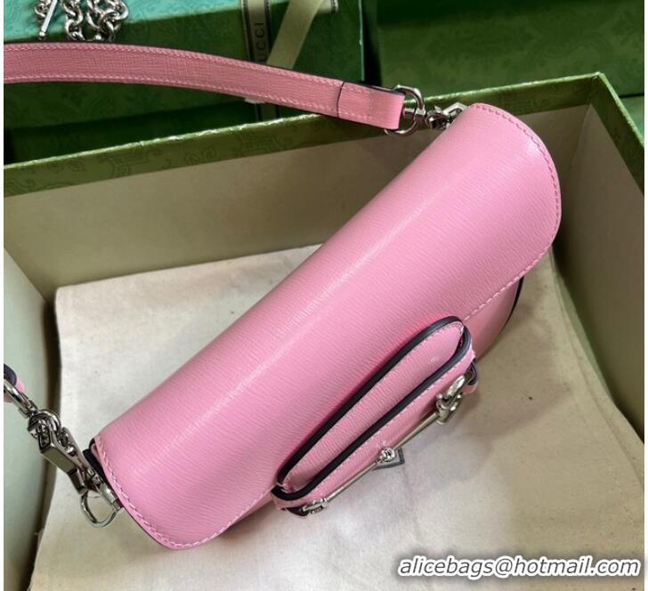 Famous Brand GUCCI HORSEBIT 1955 MINI SHOULDER BAG 774209 Pink