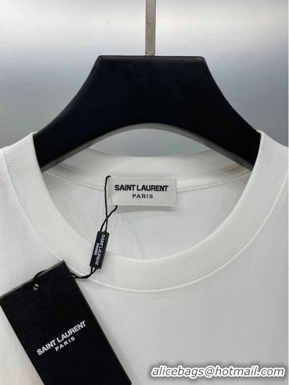 ​Famous Brand Saint Laurent T-shirt Y10252 White