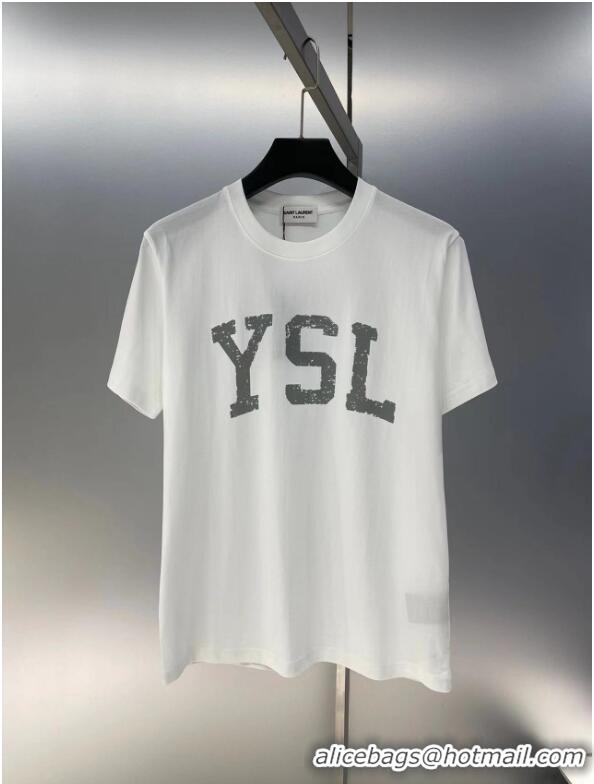 ​Famous Brand Saint Laurent T-shirt Y10252 White