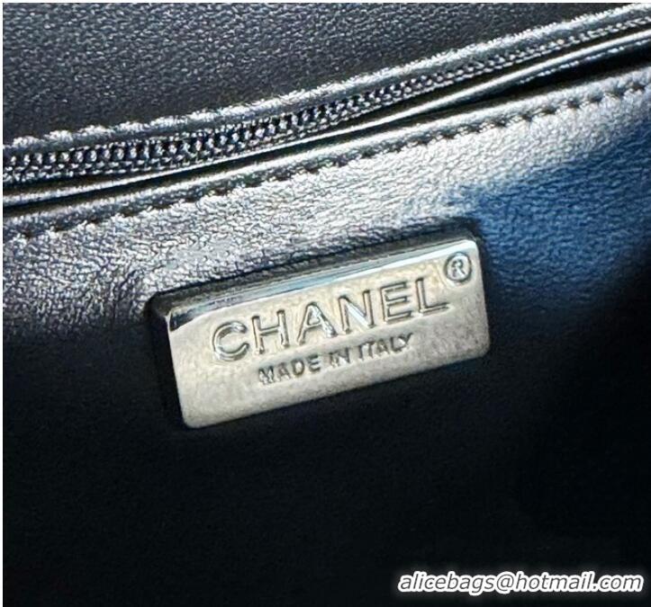 Good Product Chanel Sequins SMALL FLAP BAG AS4561 black&white