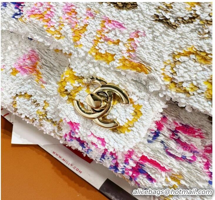 Top Quality Chanel SMALL FLAP BAG AS4561 White& Yellow& Pink & Blue