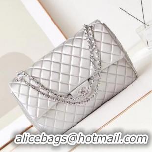 Reasonable Price Chanel LARGE 2.55 HANDBAG AS4661 Silver