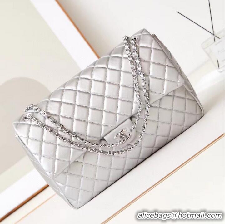 Reasonable Price Chanel LARGE 2.55 HANDBAG AS4661 Silver