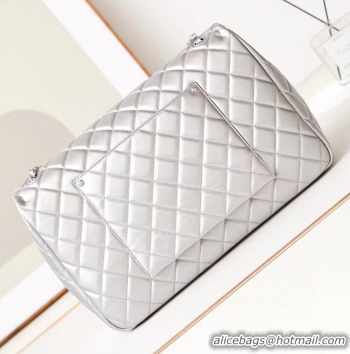 Reasonable Price Chanel LARGE 2.55 HANDBAG AS4661 Silver