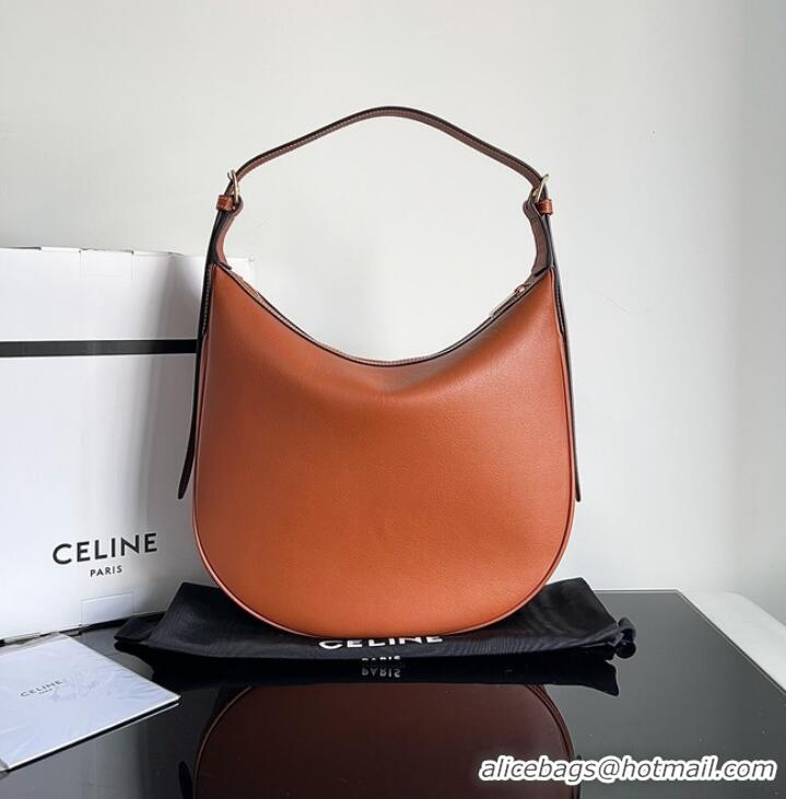 Pretty Style Celine HELOISE BAG IN SUPPLE CALFSKIN 114713 TAN