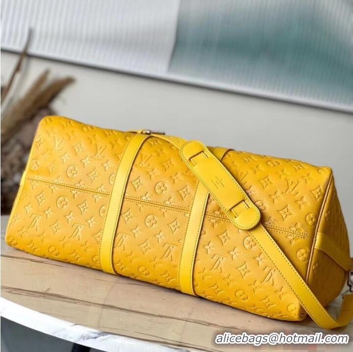 Grade Design Louis Vuitton Keepall Bandouliere 50 M23748 Yellow