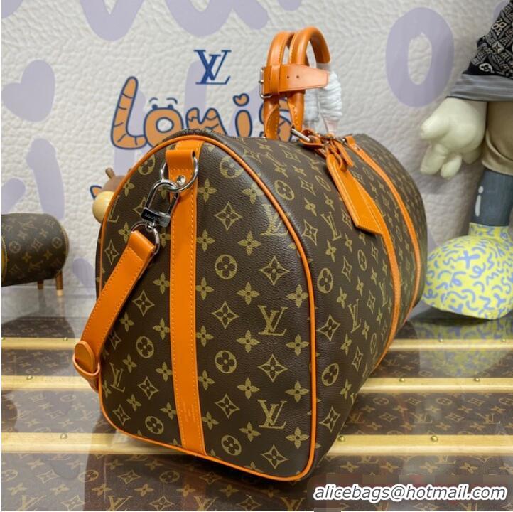 Trendy Design Louis Vuitton Keepall Bandouliere 50 M46769 Orange