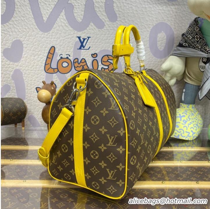 Buy Discount Louis Vuitton Keepall Bandouliere 50 M46769 Yellow