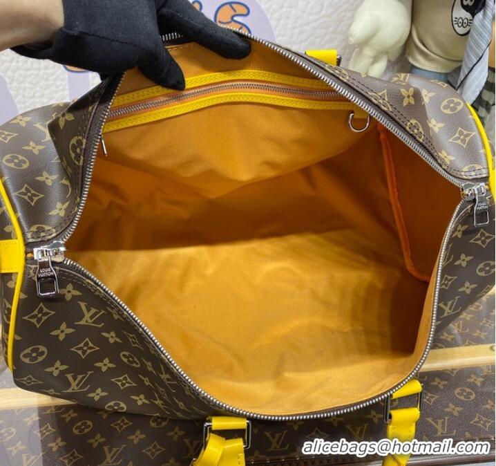 Buy Discount Louis Vuitton Keepall Bandouliere 50 M46769 Yellow