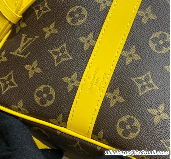 Buy Discount Louis Vuitton Keepall Bandouliere 50 M46769 Yellow