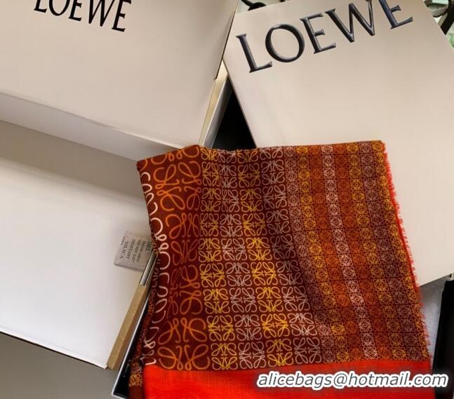 Grade Design Loewe Square Cashmere Scarf 140cm L1123 Yellow 2023