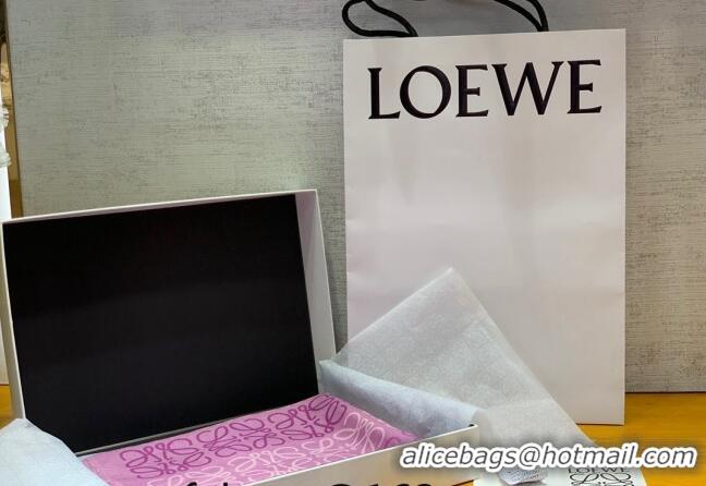 Low Cost Loewe Anagram Long Wool Scarf 45x200cm L1123 Purple 2023