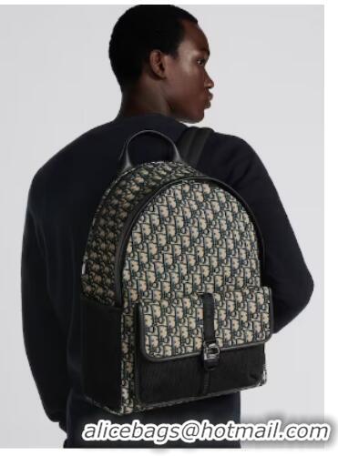 Best Price DIOR 8 BACKPACK Beige and Black Dior Oblique Jacquard 1EIBA178YK